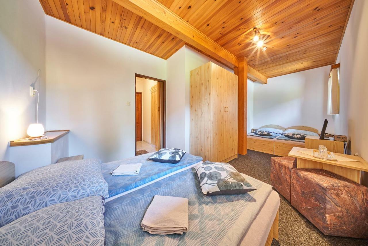 Penzion Pod Lesem Hotel Hodkovice Bagian luar foto